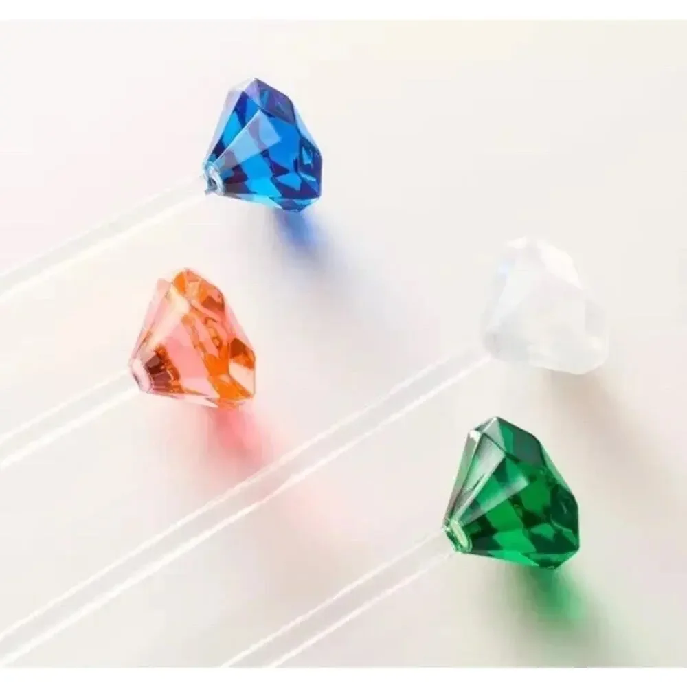 NEW Kate Spade New York x Target 4 Pc Acrylic Gem Stir Sticks Green Blue Pink